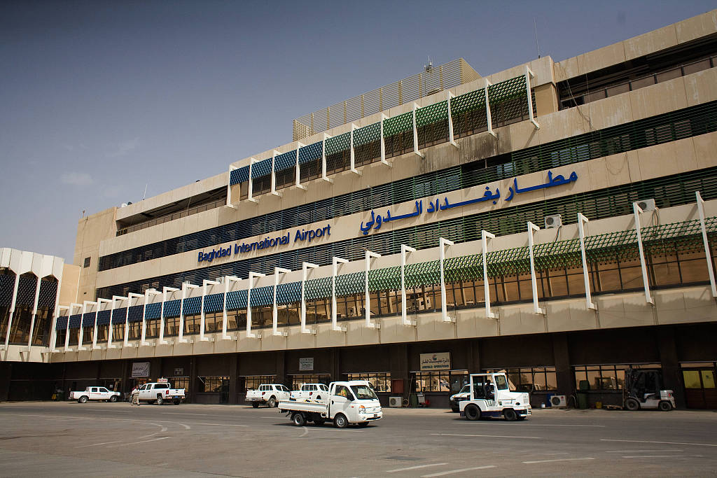 外媒巴格达机场附近美军基地遭火箭弹袭击未造成人员伤亡