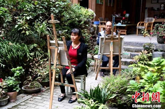 
中山大学附属第三医院黄牛代挂号电话票贩子号贩子网上预约挂号,住院检查加快,【图片故事】藏在古村落里的“油画人家”