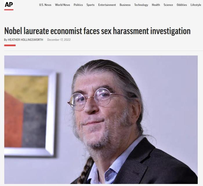 
上海肺科医院黄牛代挂号电话票贩子号贩子网上预约挂号,住院检查加快,涉嫌性骚扰 2022年诺贝尔经济学奖得主面临调查