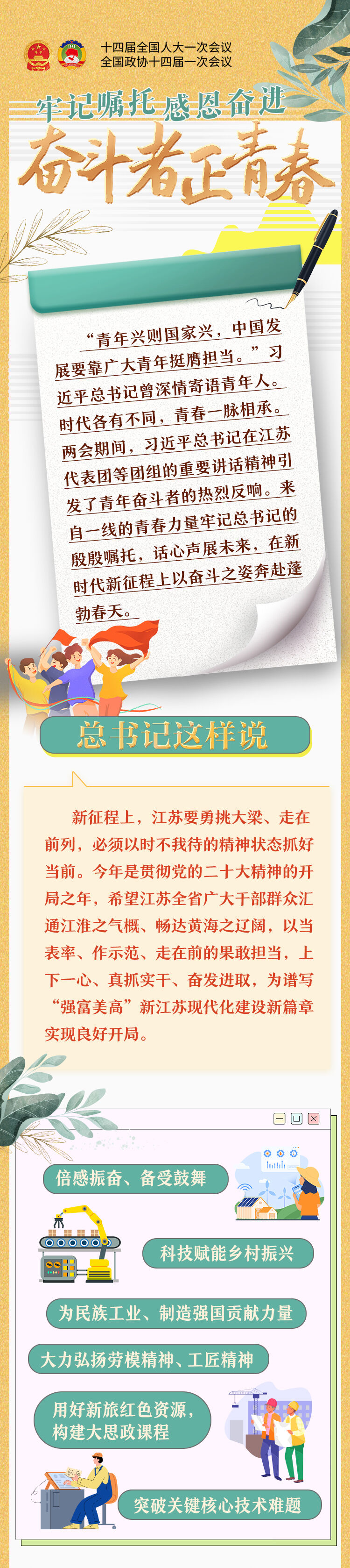 
北京安贞医院黄牛代挂号电话票贩子号贩子网上预约挂号,住院检查加快,牢记嘱托 感恩奋进 | 以奋斗之姿奔赴蓬勃春天 总书记在江苏代表团的重要讲话引发广大青年热烈反响
