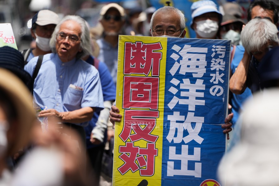 
上海中山医院黄牛代挂号电话票贩子号贩子网上预约挂号,住院检查加快,通讯：将核污染水排海是对地球上所有生物的犯罪——日本民众集会反对核污染水排海