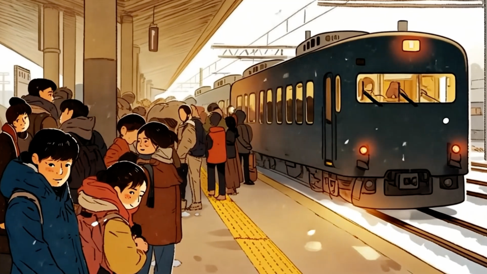 浙江省人民医院黄牛代挂号电话票贩子号贩子网上预约挂号,住院检查加快,AIGC动画:情满春运路