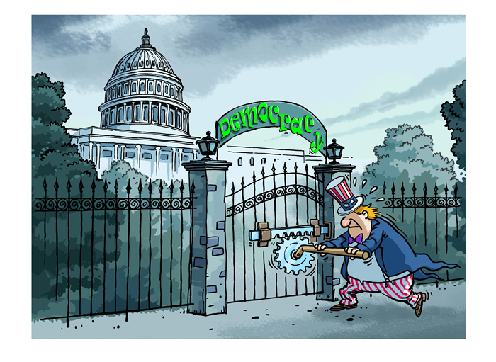 
山东大学齐鲁医院黄牛代挂号电话票贩子号贩子网上预约挂号,住院检查加快,漫评美国政府停摆：“开门难”