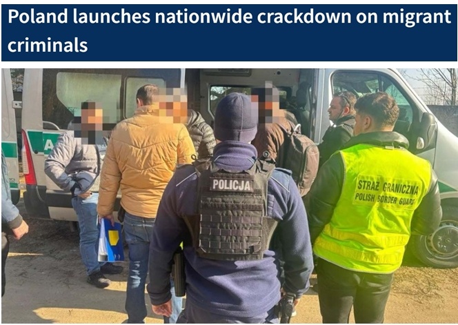 波兰电视台网站报道截图