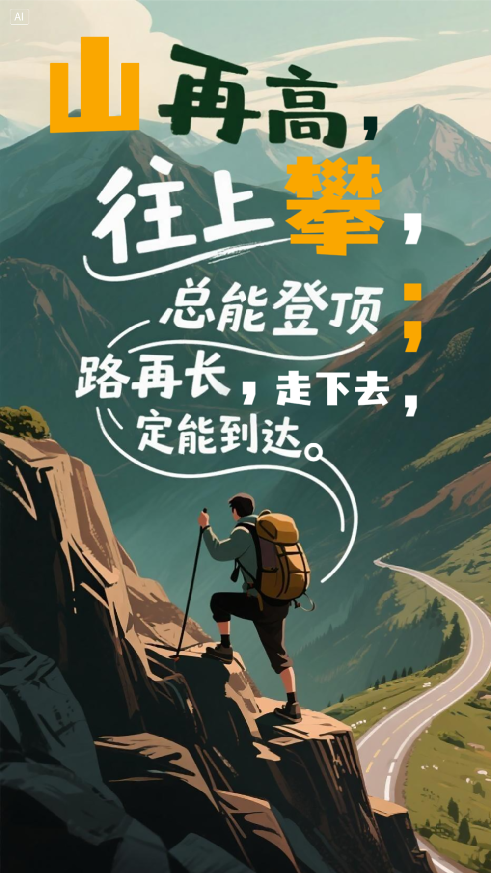 
北京世纪坛医院黄牛代挂号电话票贩子号贩子网上预约挂号,住院检查加快,AI插画 | 这九句话，送给奋斗路上的每一个人