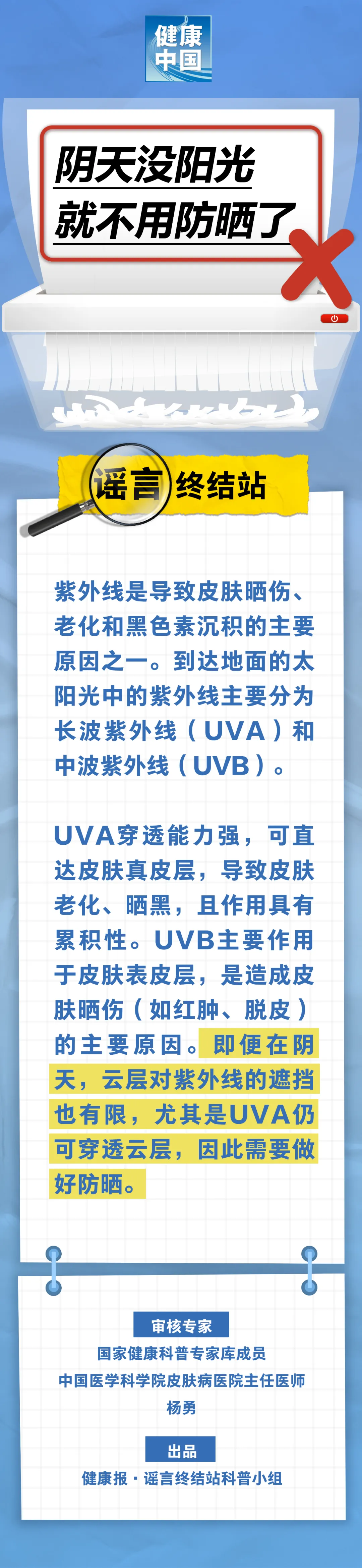 
上海胸科医院黄牛代挂号电话票贩子号贩子网上预约挂号,住院检查加快,阴天没阳光，就不用防晒了……是真是假？｜谣言终结站