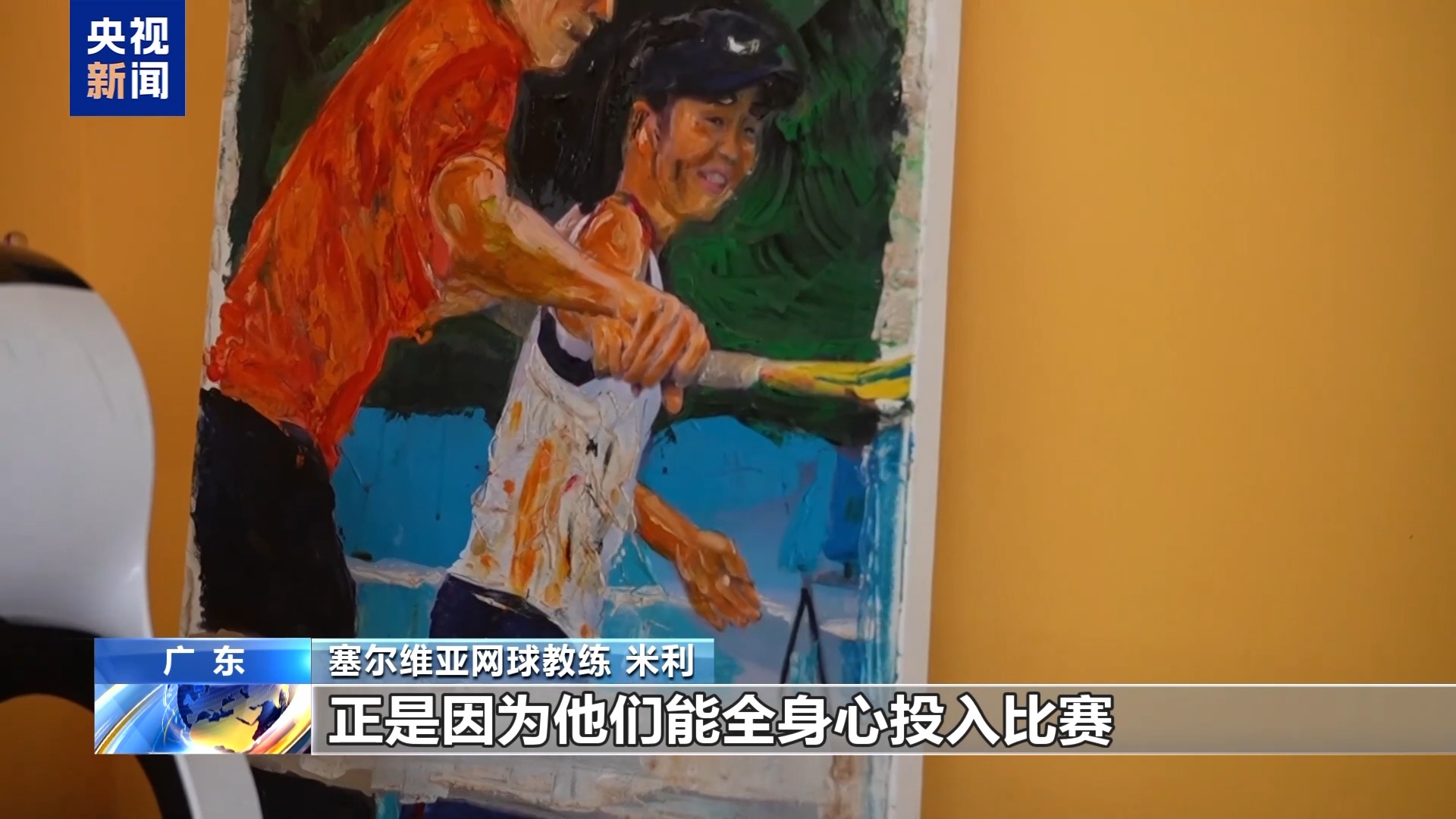 视频丨从赛场到民间 一颗网球传递中塞跨国温情