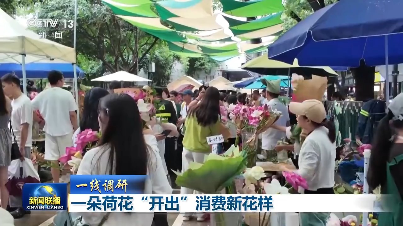 
北京安贞医院顾承雄医生黄牛预约代挂号电话一线调研丨一朵荷花“链”出夏日消费新业态