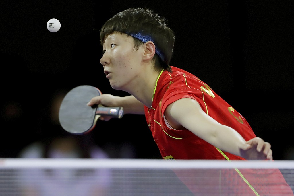 王曼昱晋级世乒赛女单决赛