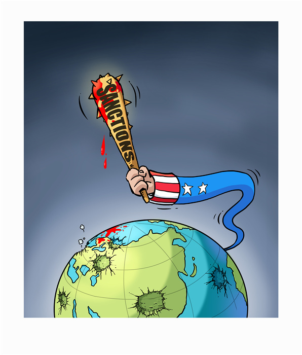 漫评美国滥施"长臂管辖":"害人害己" - 新时代 - 海外网
