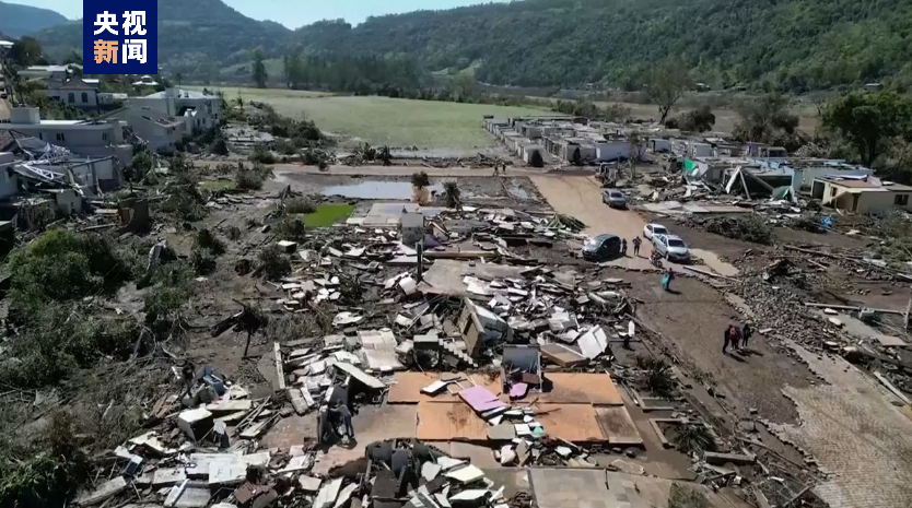 巴西南部强降雨灾害遇难人数上升至36人
