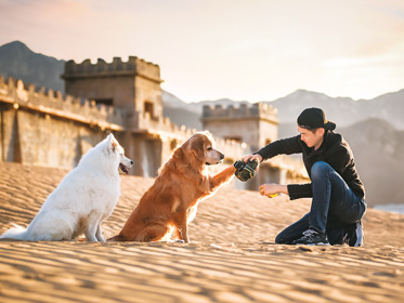 十几万张照片，记录人与动物美好瞬间（千行百业看海归）