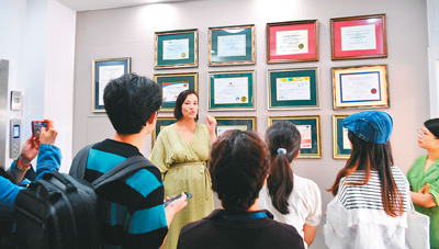 “青岛的魅力让我对这里充满信心”