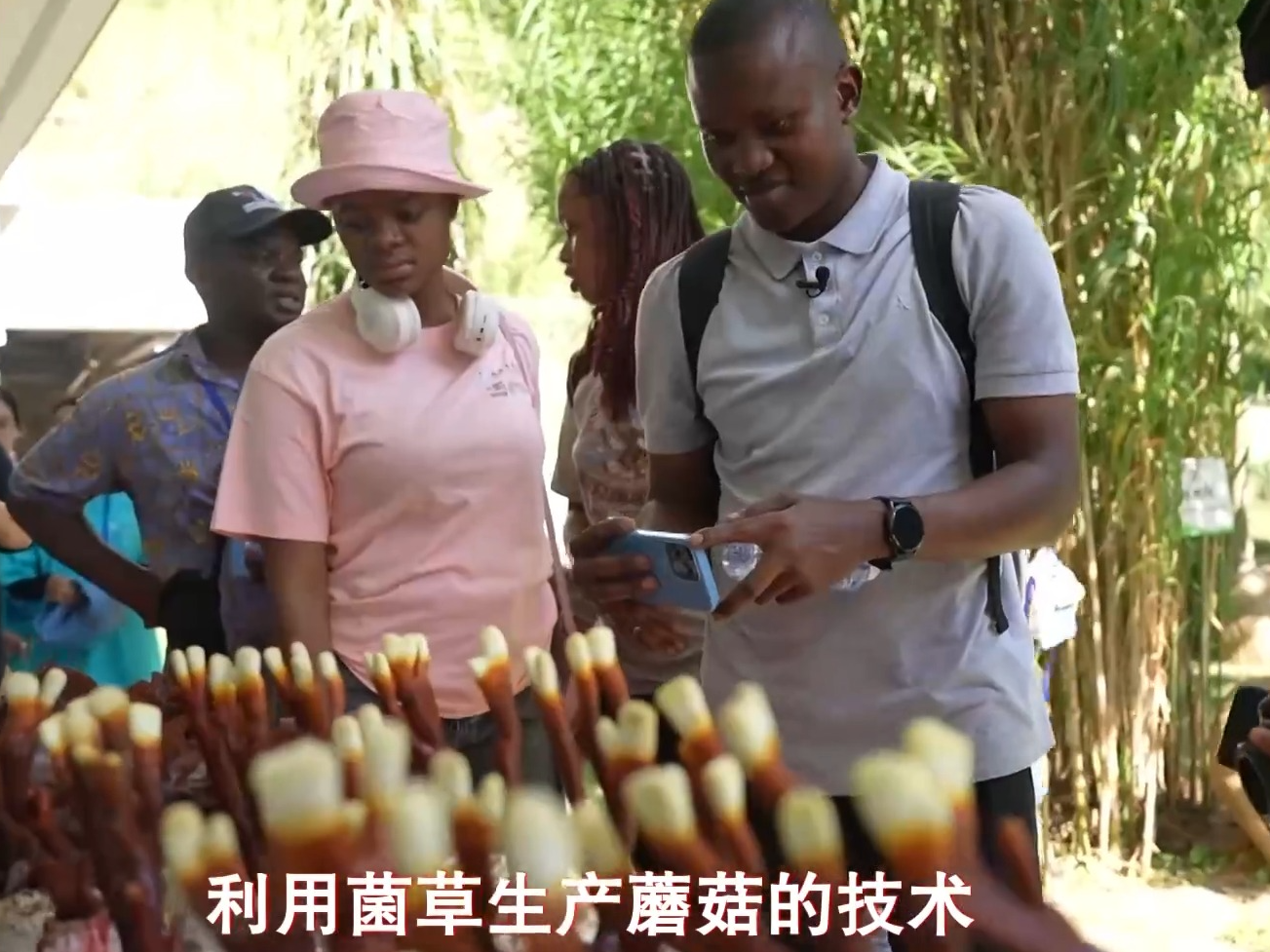 看“鉴”中国丨南非技术员的“升级版”幸福草学习之旅