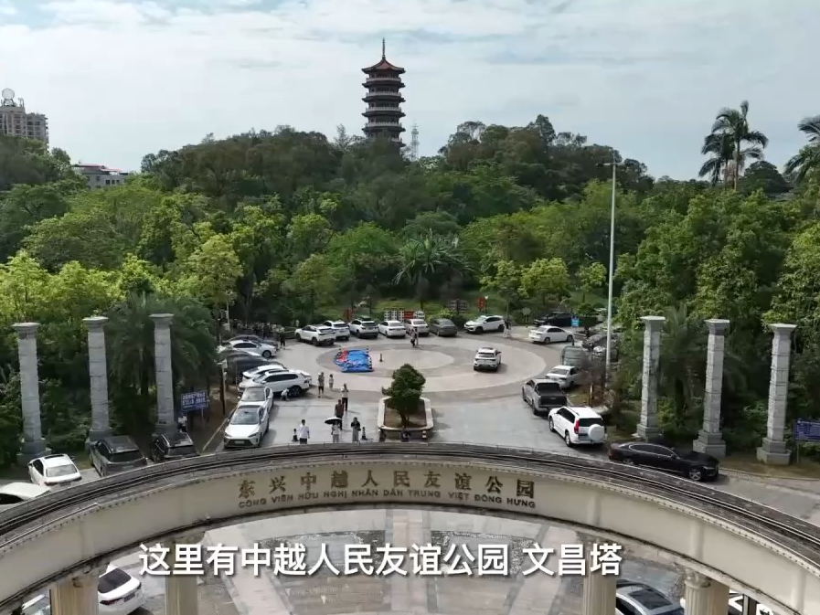 跟总台记者打卡中越边境 东盟商品买买买