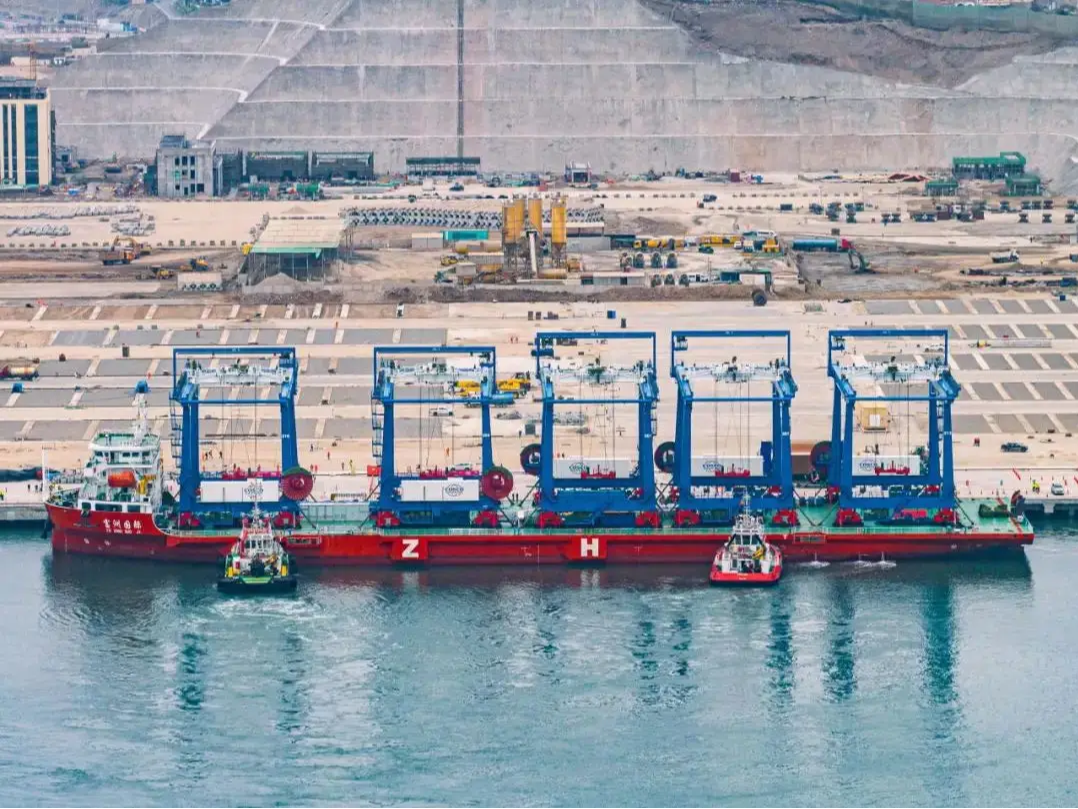 外媒：中企承建的秘鲁钱凯港举行开港仪式