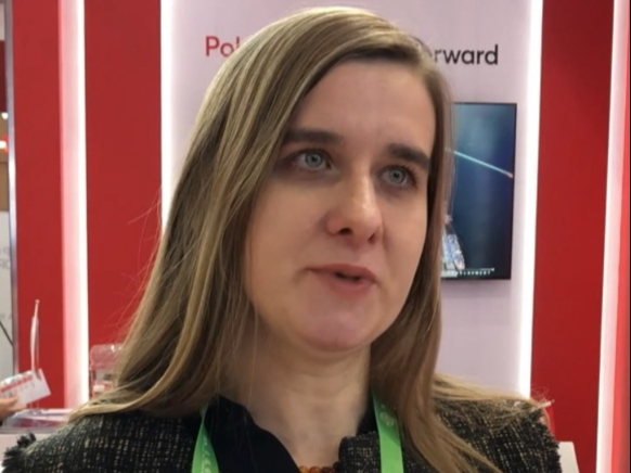 波兰投资贸易局参展代表：希望通过链博会平台 增加波中之间商业合作