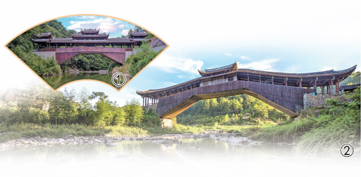 廊桥忆乡情 碧波映新影（辽阔的大地 多彩的非遗）