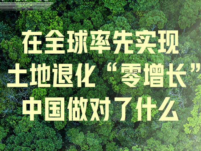 尺素金声丨​在全球率先实现土地退化“零增长”，中国做对了什么
