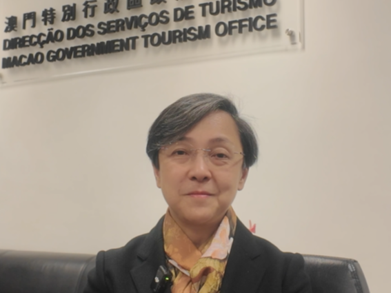 澳门特区政府旅游局局长文绮华：擦亮澳门国际大都市的“金名片”