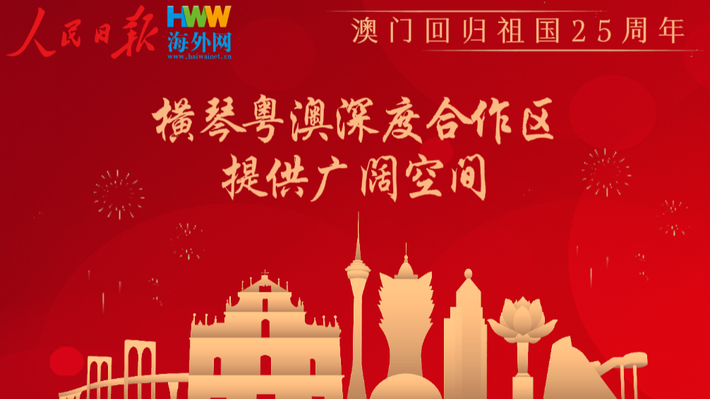 横琴粤澳深度合作区提供广阔空间