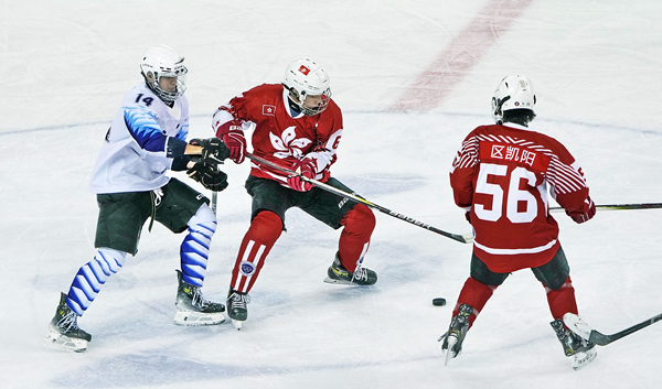 香港队征战“十四冬”：希望更多民众对冰雪运动产生兴趣
