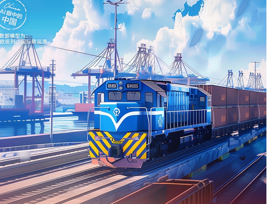 AI眼中的中国｜这，就是强国力量！