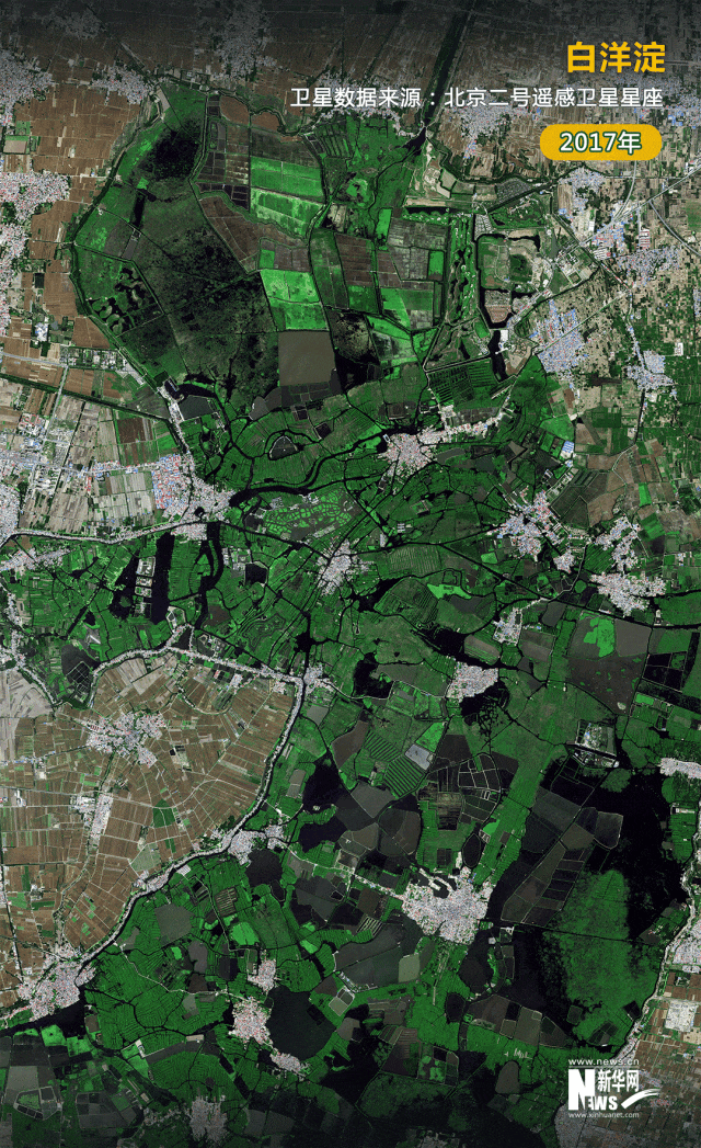 卫星带你瞰十年来京津冀协同发展硕果累累