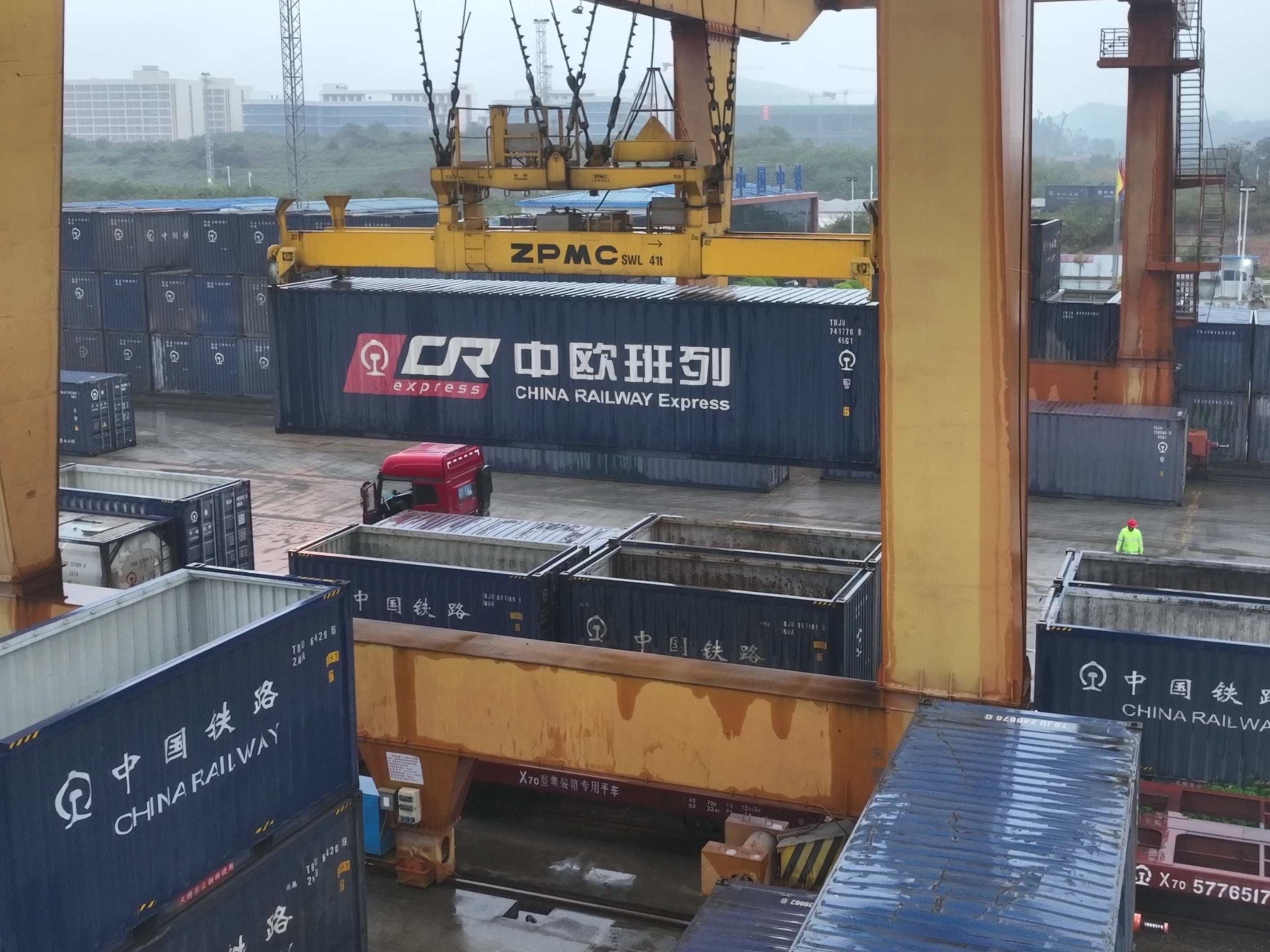 今年前2个月中越班列开行同比增长56%