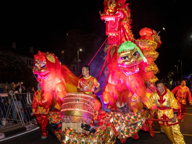 中国元素闪耀开普敦狂欢节