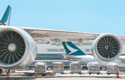 香港航空货运发展动能强劲