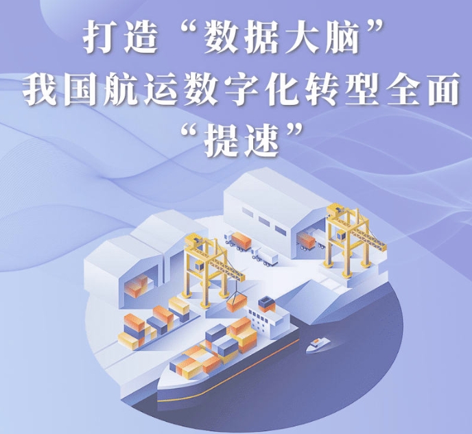 数读中国丨打造“数据大脑” 我国航运数字化转型全面“提速”