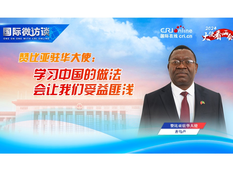 【大使看两会】赞比亚驻华大使：学习中国的做法会让我们受益匪浅