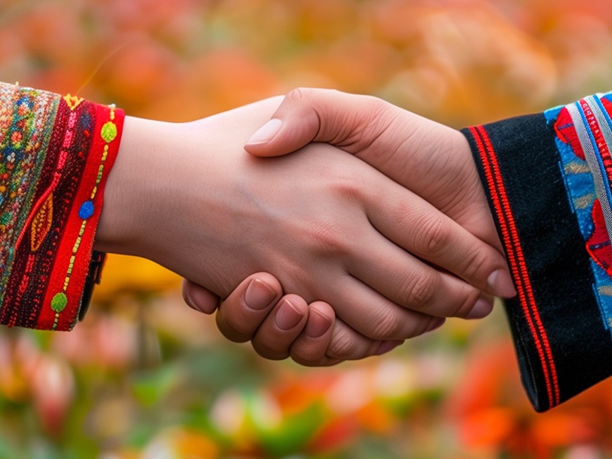 AI眼中的中国｜民族多元，和谐共生，淳朴云南热情洋溢