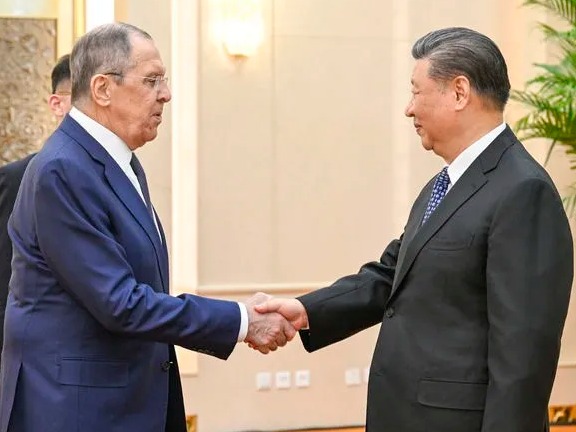 【学习小组】习近平会见俄罗斯外长拉夫罗夫