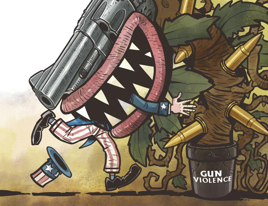 【世界说】涉枪自杀占2023年美国枪支死亡半数以上 美医学专家：枪支极易获得加剧了“快速且致命”的死亡