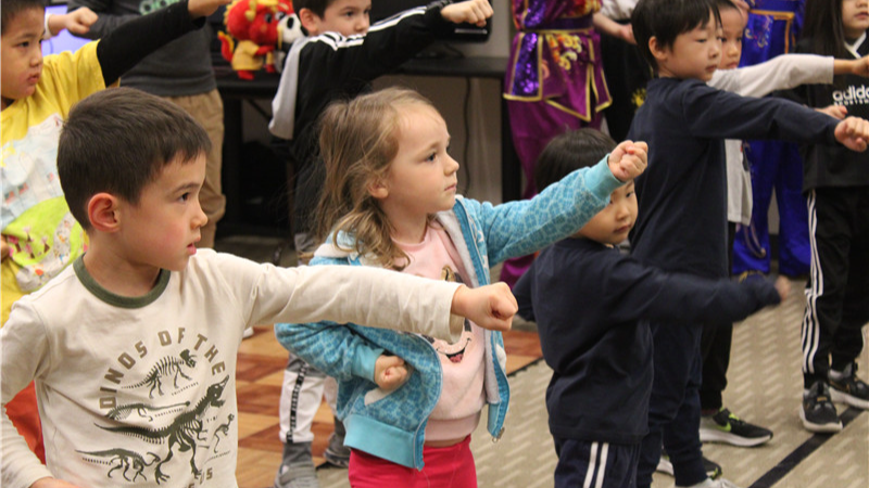 华盛顿美京中国文化中心举办中国武术活动