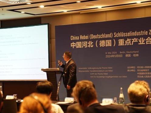 中国河北（德国）重点产业合作对接会在柏林举行