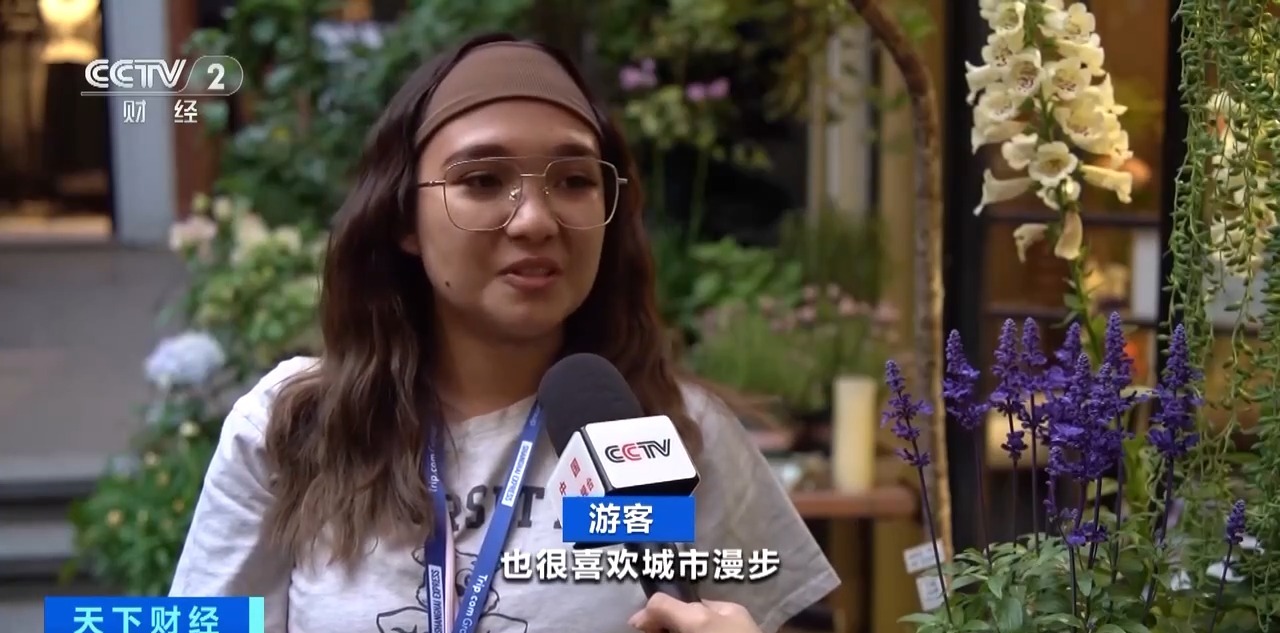 外国人在上海City Walk！上海打造中国入境游第一站