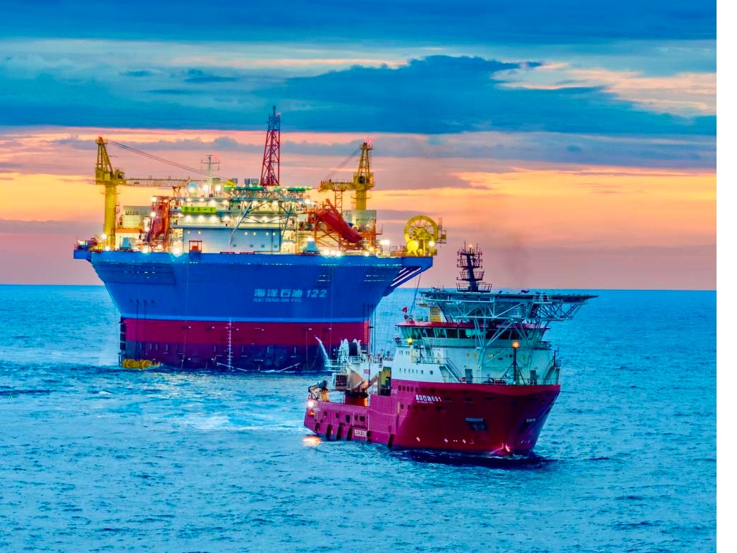 “海葵一号”，就位！