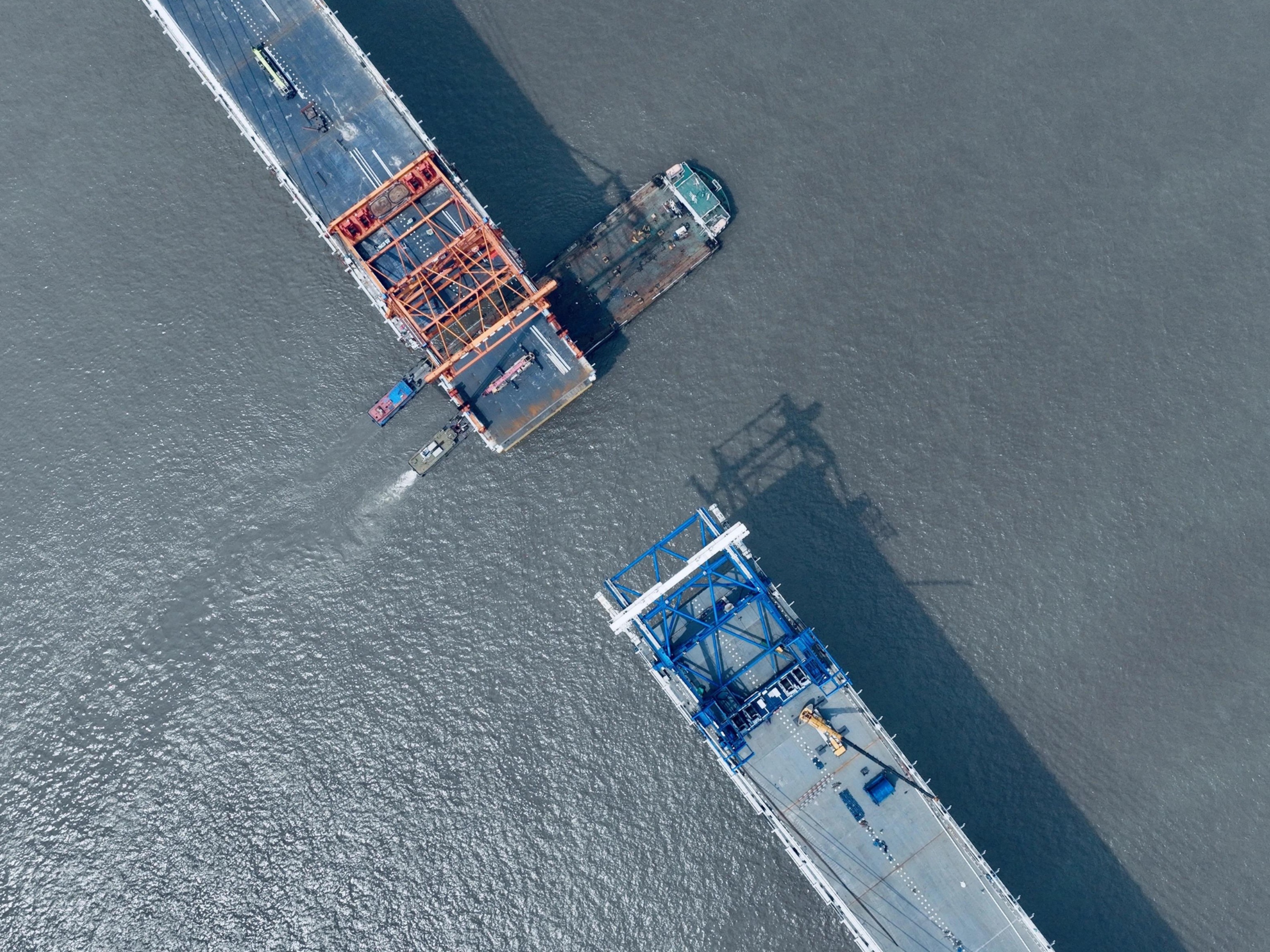 预计6月合龙！常泰长江大桥常州侧主体工程完工