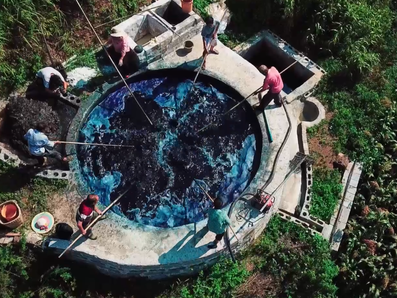 石榴籽·同心圆 | 布依族：蜡染，大山里的一抹“蓝”