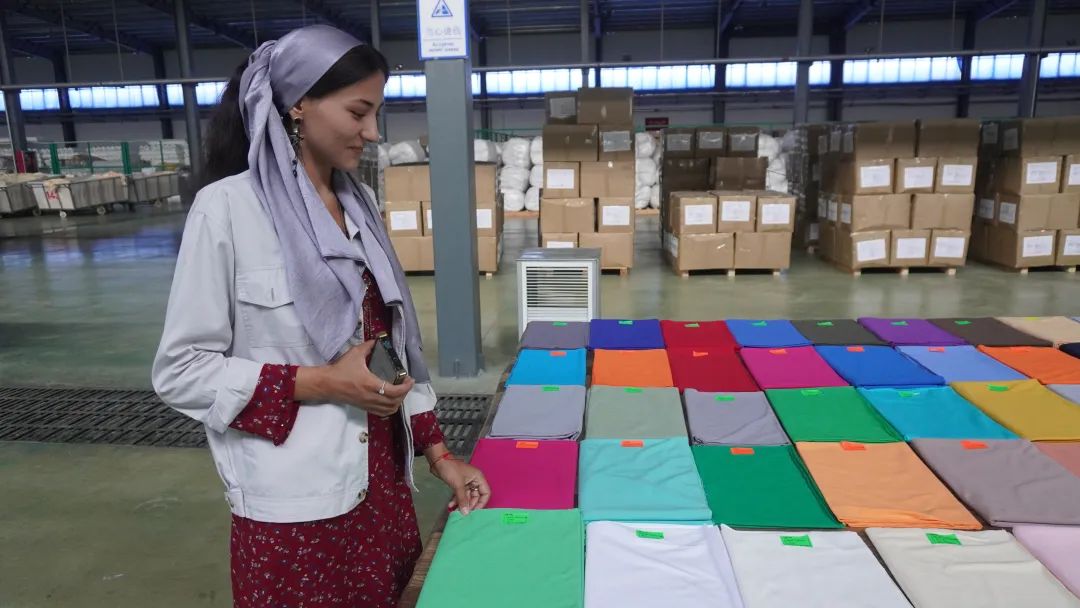 “家乡有了现代化的纺织工业”