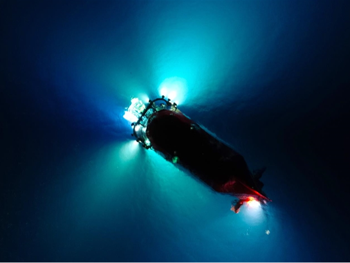 千米海底 惊艳出世