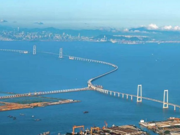 月底通车倒计时！一图回顾深中通道7年建设历程