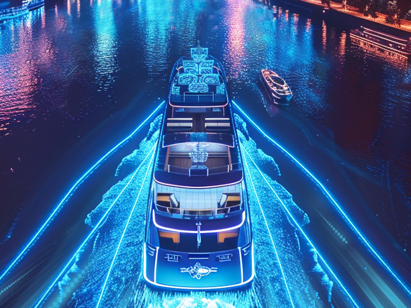 【运载千秋】AI眼中的中国｜数字赋能，智慧涌动，千载运河焕新繁华