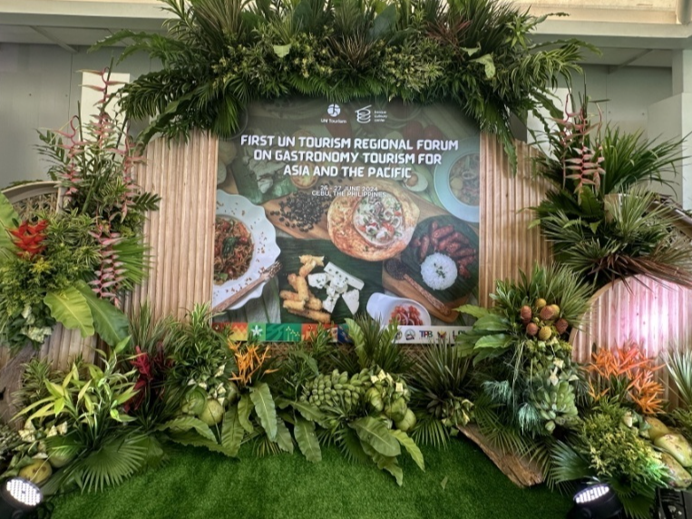 首届联合国旅游组织亚太美食旅游区域论坛在菲律宾举行