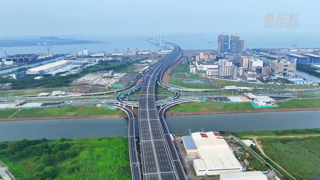 长龙卧海！沉浸式体验超级工程深中通道