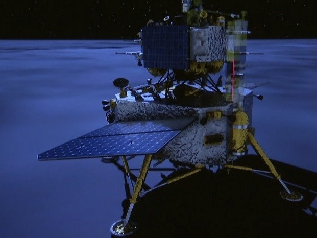 嫦娥六号完成采样 上升器从月背起飞进入预定环月轨道