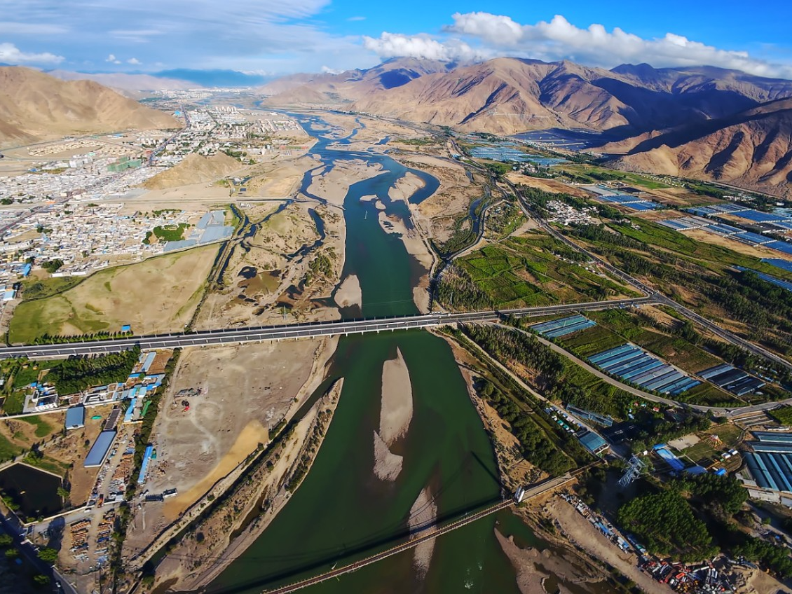 组图丨拉萨河绽放生态之美